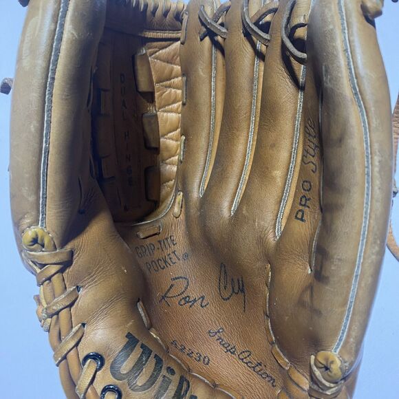 Vintage Wilson Ron Cey Pro Style 12.5" Baseball Glove Mitt Right Handed A2230 - Picture 3 of 6